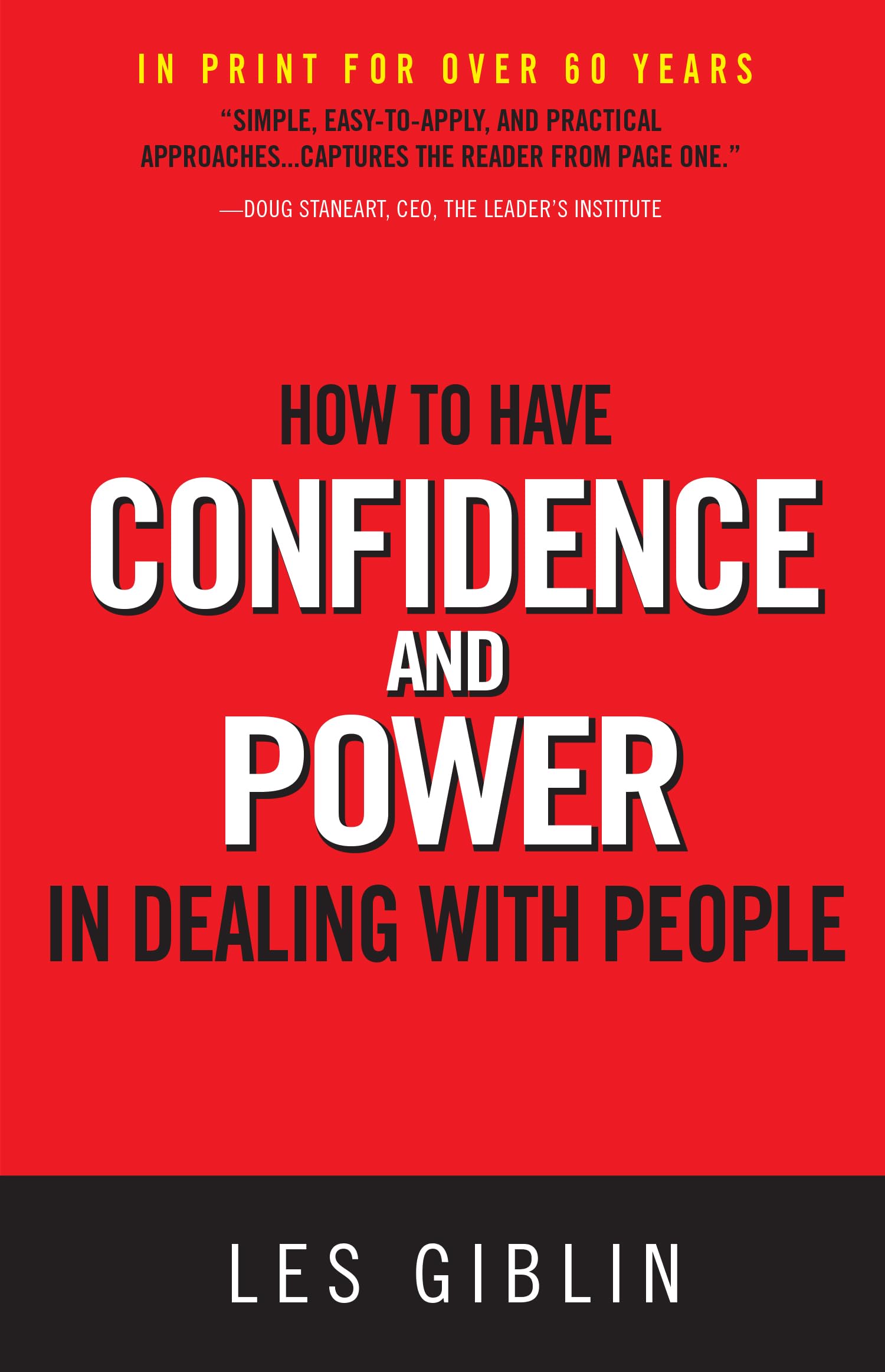 How to Have Confidence and Power in Dealing with People Business, Finance & Career