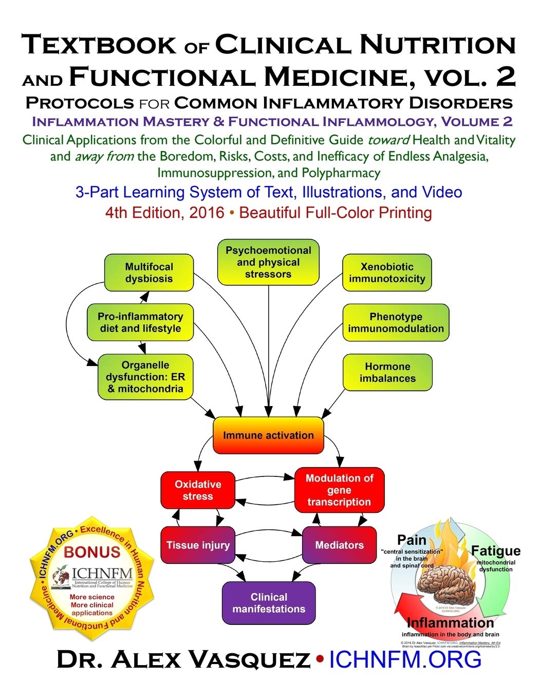 Textbook of Clinical Nutrition and Functional Medicine, vol. 2: Protocols for Common Inflammatory Disorders (Inflammation Mastery & Functional Inflammology, Band 2) Medicine
