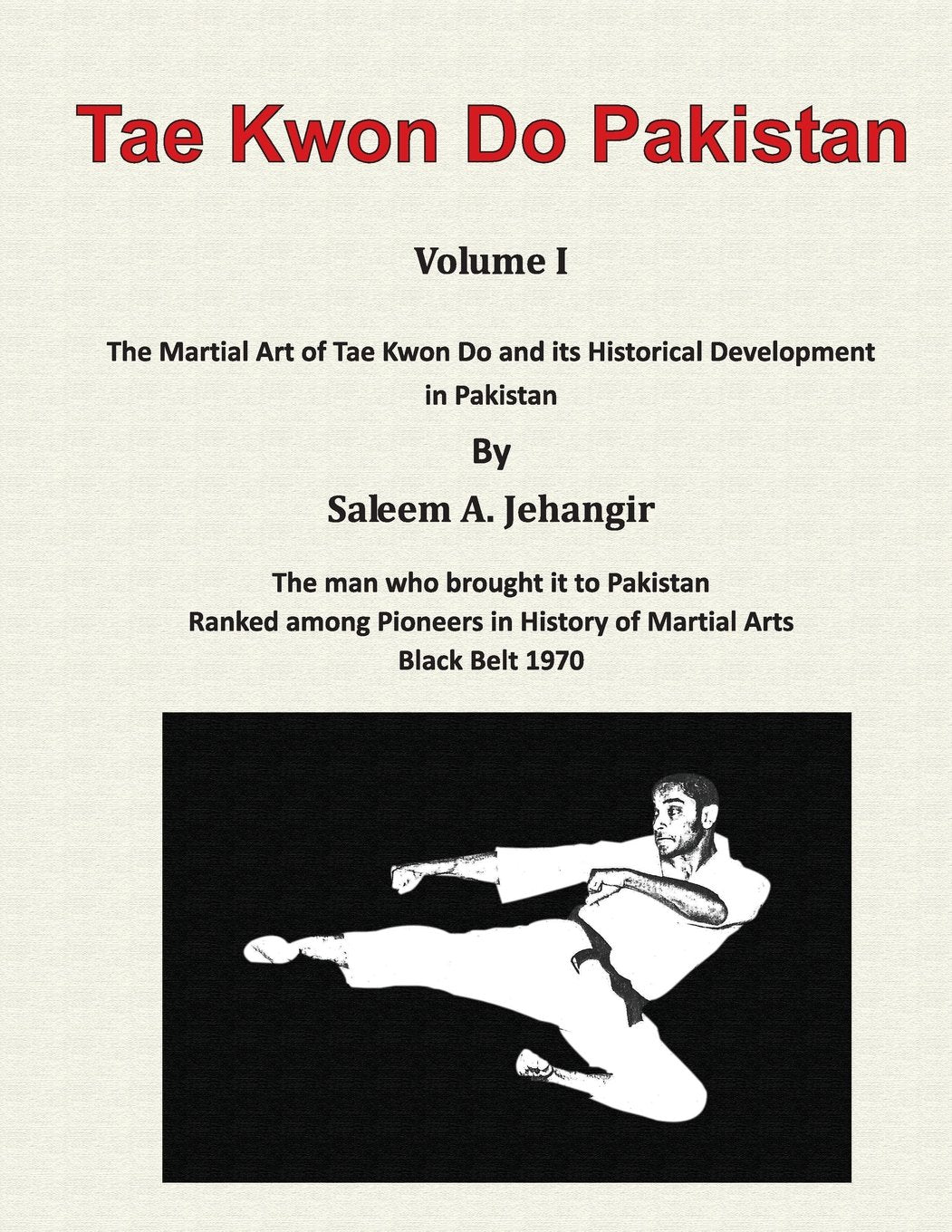 Tae kwon Do Pakistan book