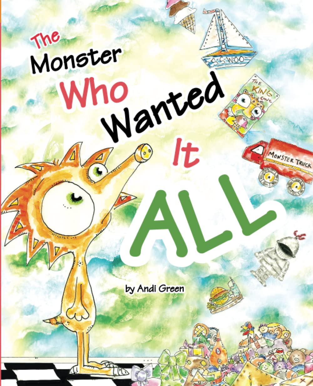 The Monster Who Wanted It All: A Book About Gratitude (The WorryWoos) Non-fiction