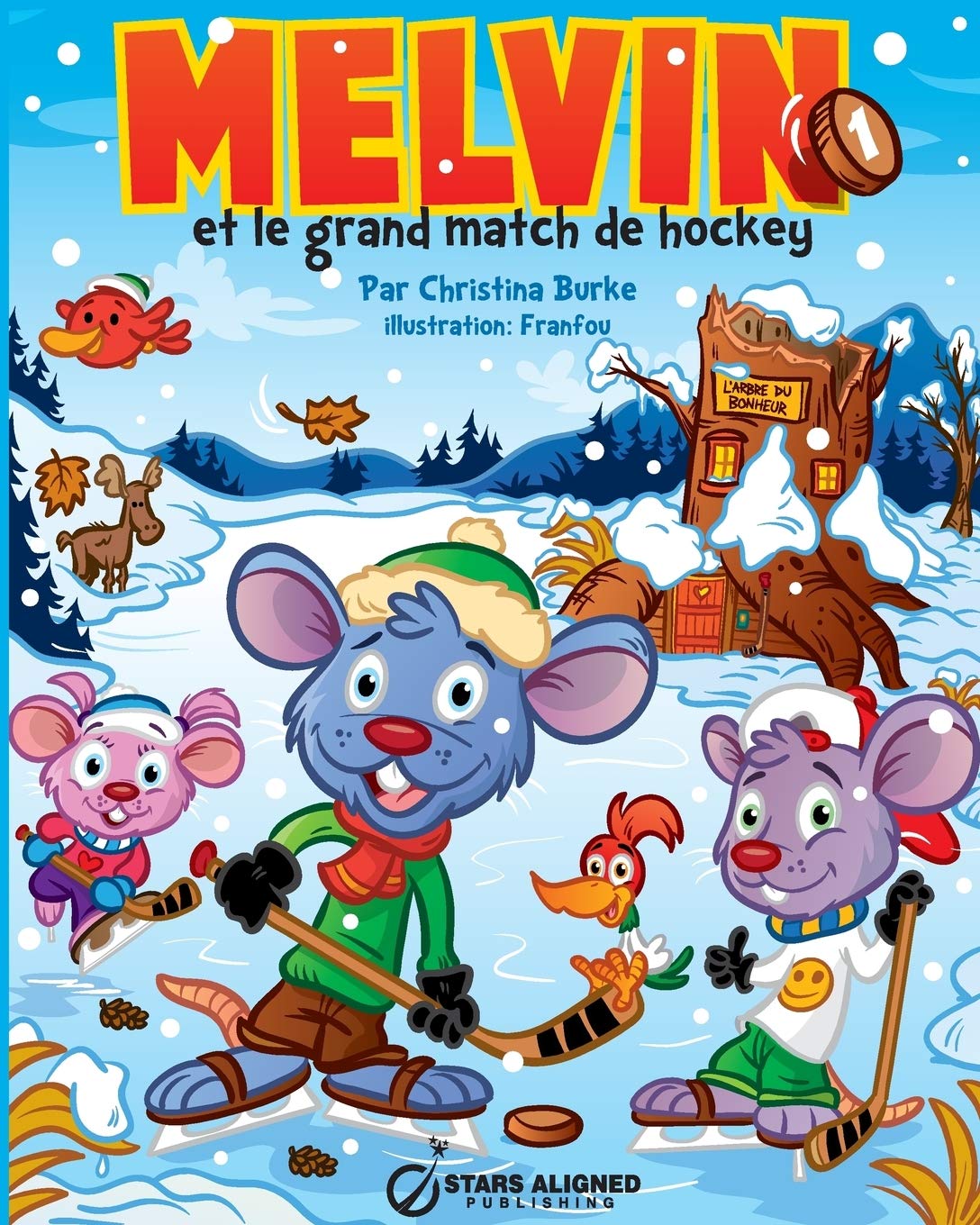 Melvin Et Le Grand Match de Hockey book