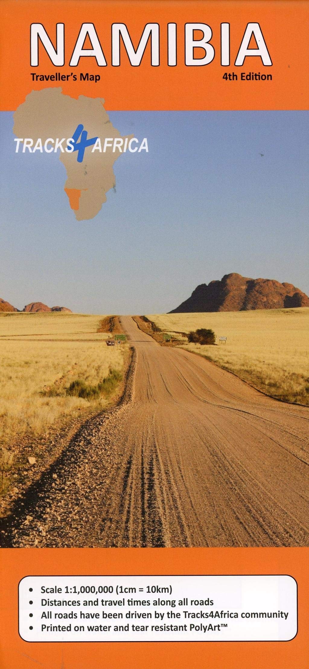Namibia GPS-Tracks Karte 1 : 1 000 000 Leisure, Home & Garden