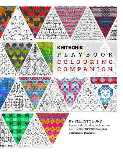 KNITSONIK Playbook Colouring Companion: A practical colouring book for use with the KNITSONIK Stranded Colourwork Playbook Hobbies & Crafts
