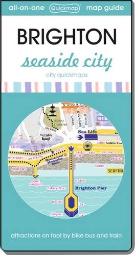 Brighton seaside city: Map guide of What to see & How to get there (City Quickmaps) Leisure, Home & Garden