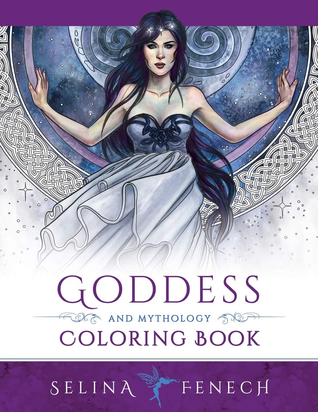 Goddess and Mythology Coloring Book Hobbies & Crafts