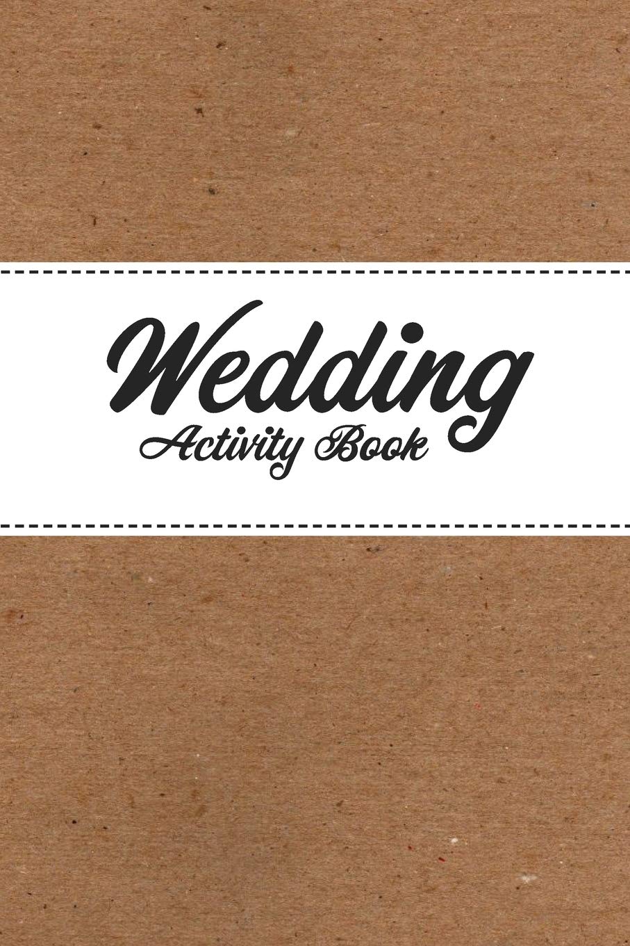 Childrens Wedding Activity Book- Kids Wedding Activities Leisure, Home & Garden
