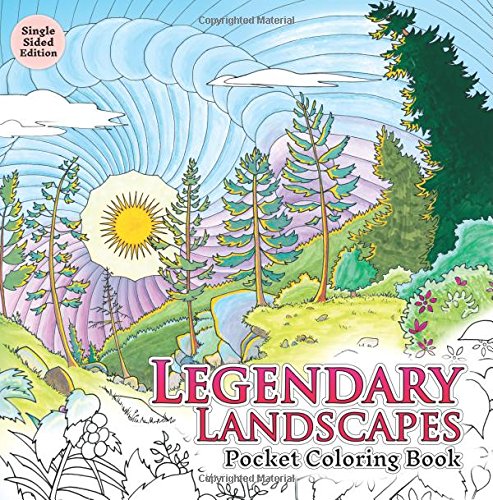 Legendary Landscapes: Pocket Coloring Book Film, Art & Culture