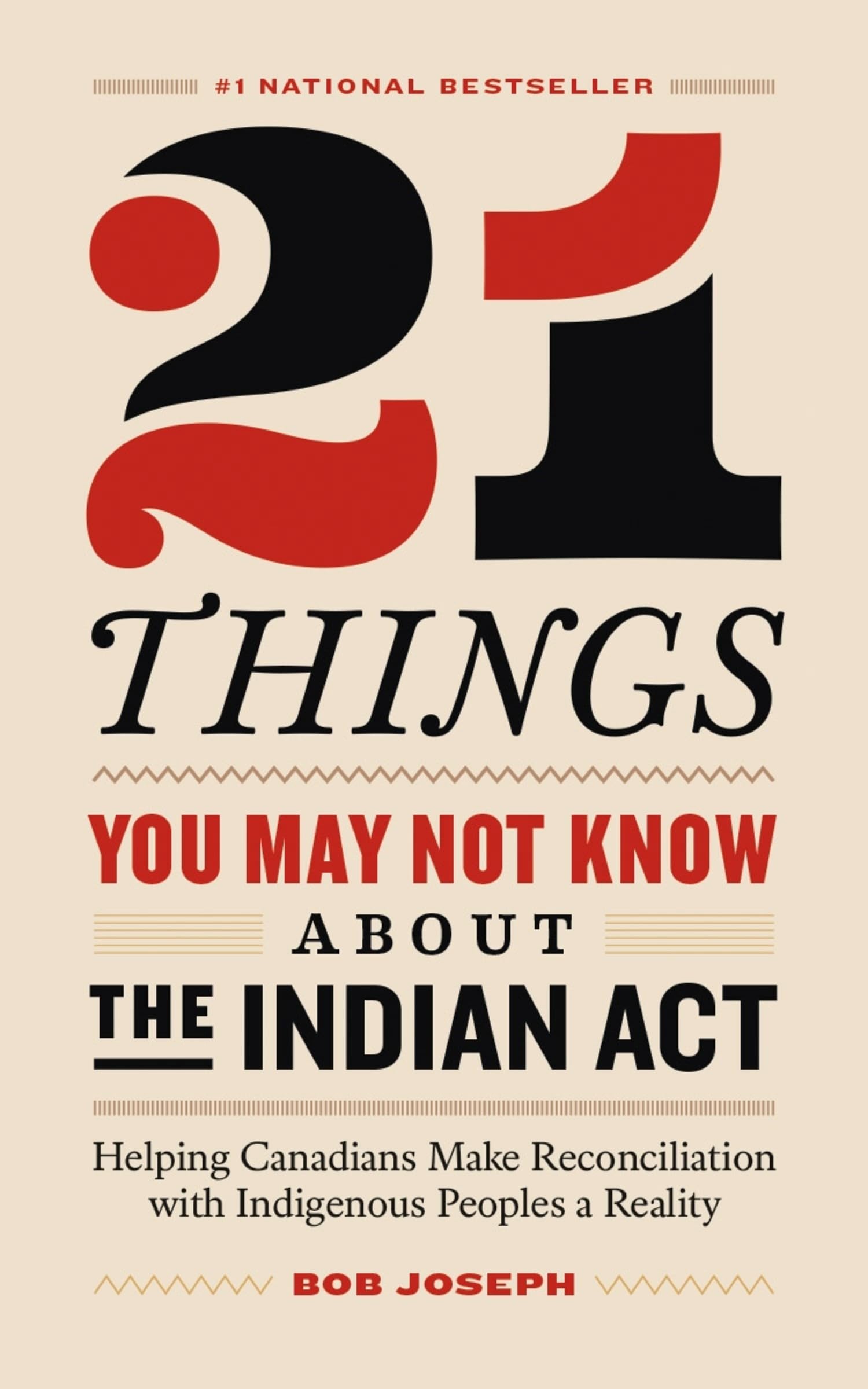 21 Things You May Not Know About the Indian Act: Helping Canadians Make Reconciliation with Indigenous Peoples a Reality Law