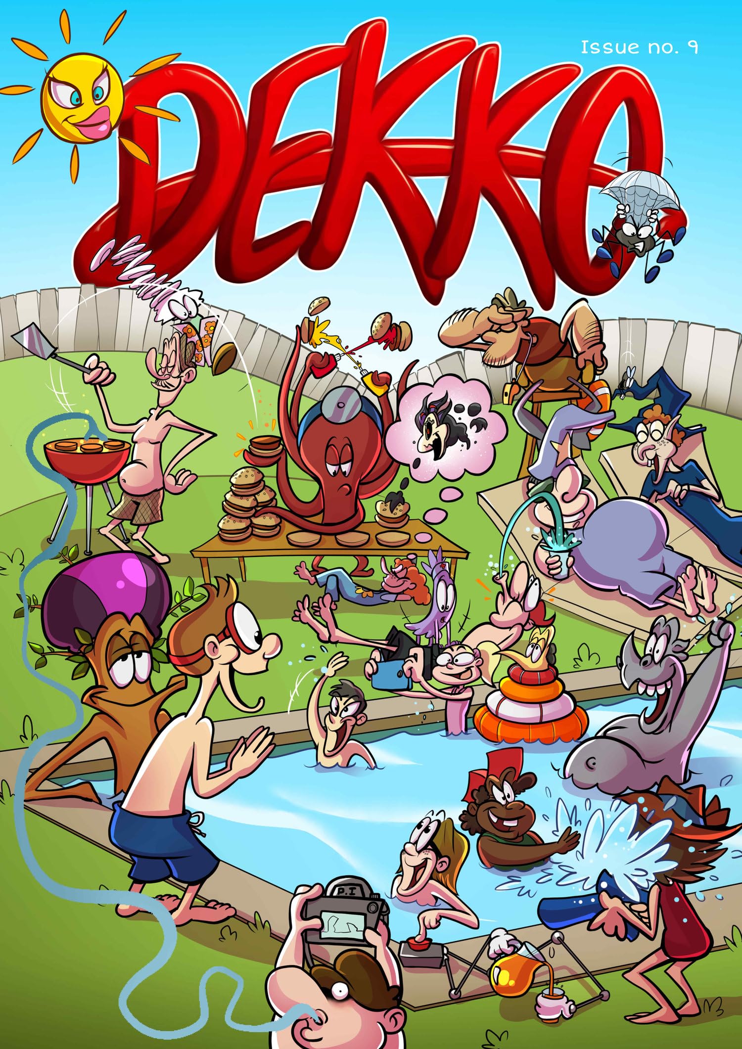 Issue Nine (9) (Dekko Comics, Band 9) Cartoons