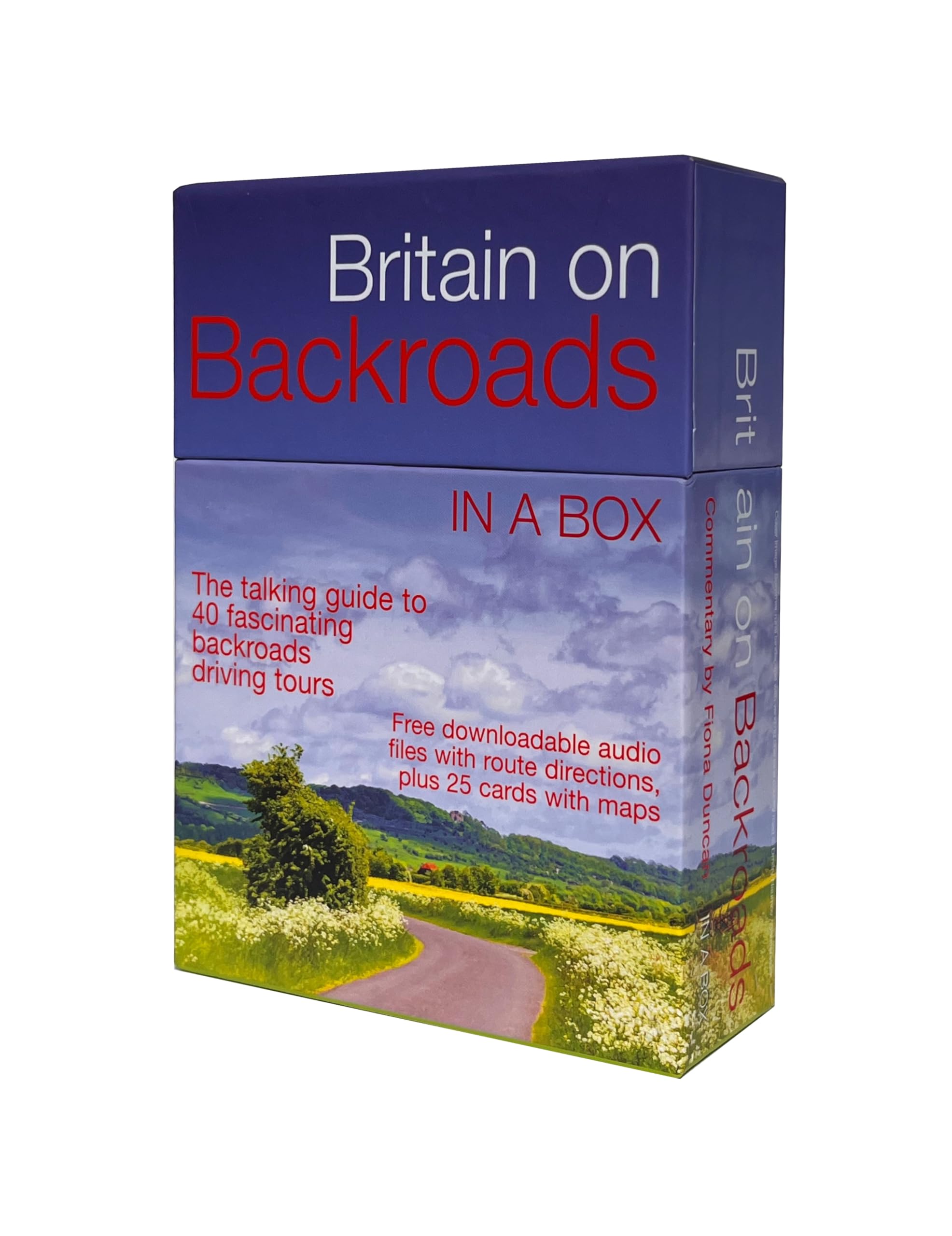 Britain on Backroads: Britain's best driving tours on pocketable cards (Duncan Petersen Guides) Leisure, Home & Garden