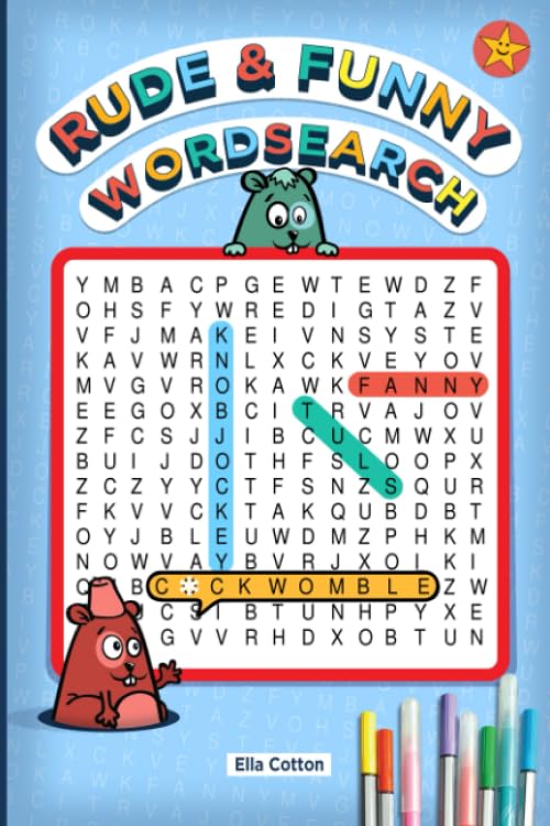 Rude and Funny Word Search: A Sweary Puzzle Book that's as Rude as F*ck Leisure & Fun