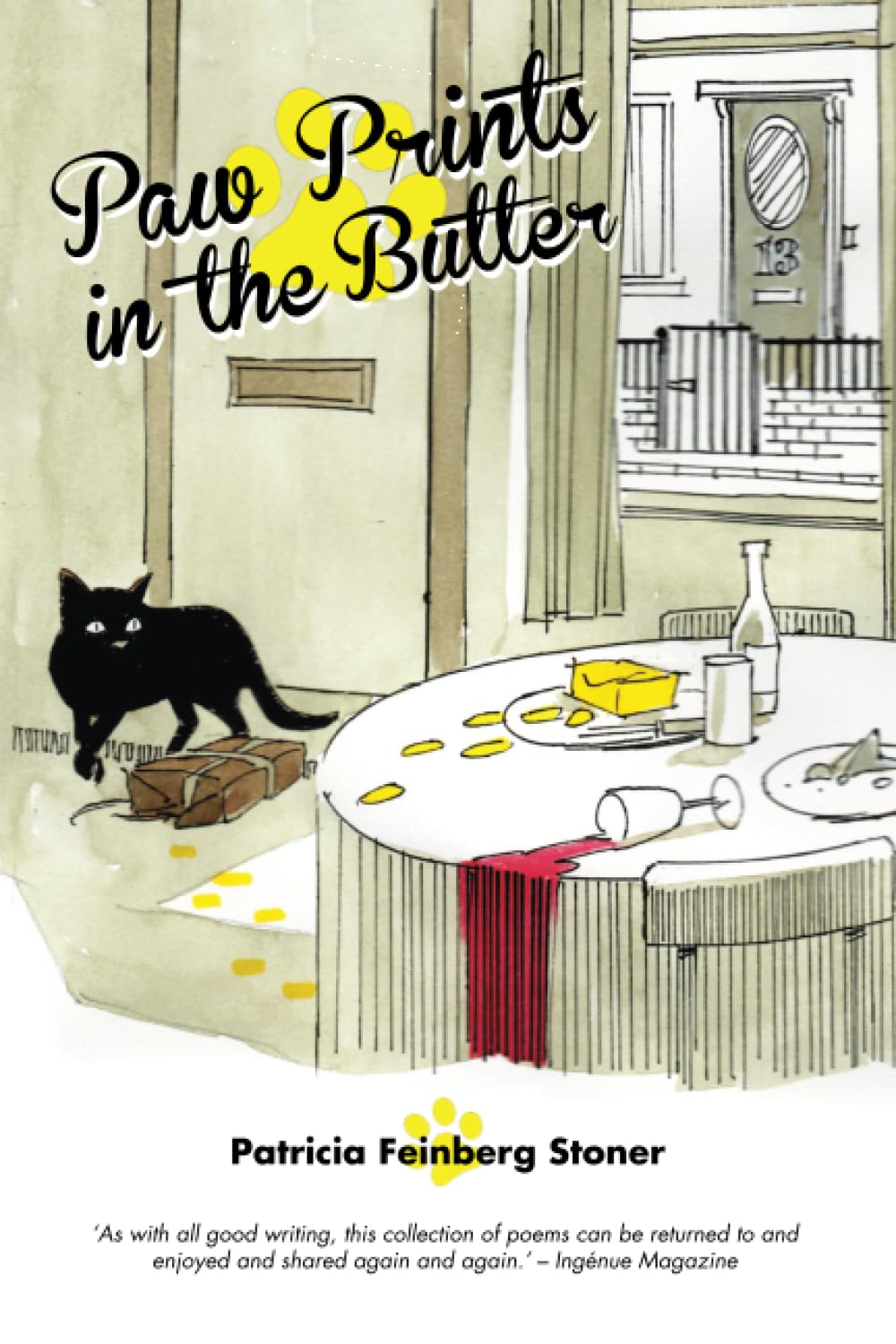 Paw Prints in the Butter: A Clowder of Comical Cats Poetry