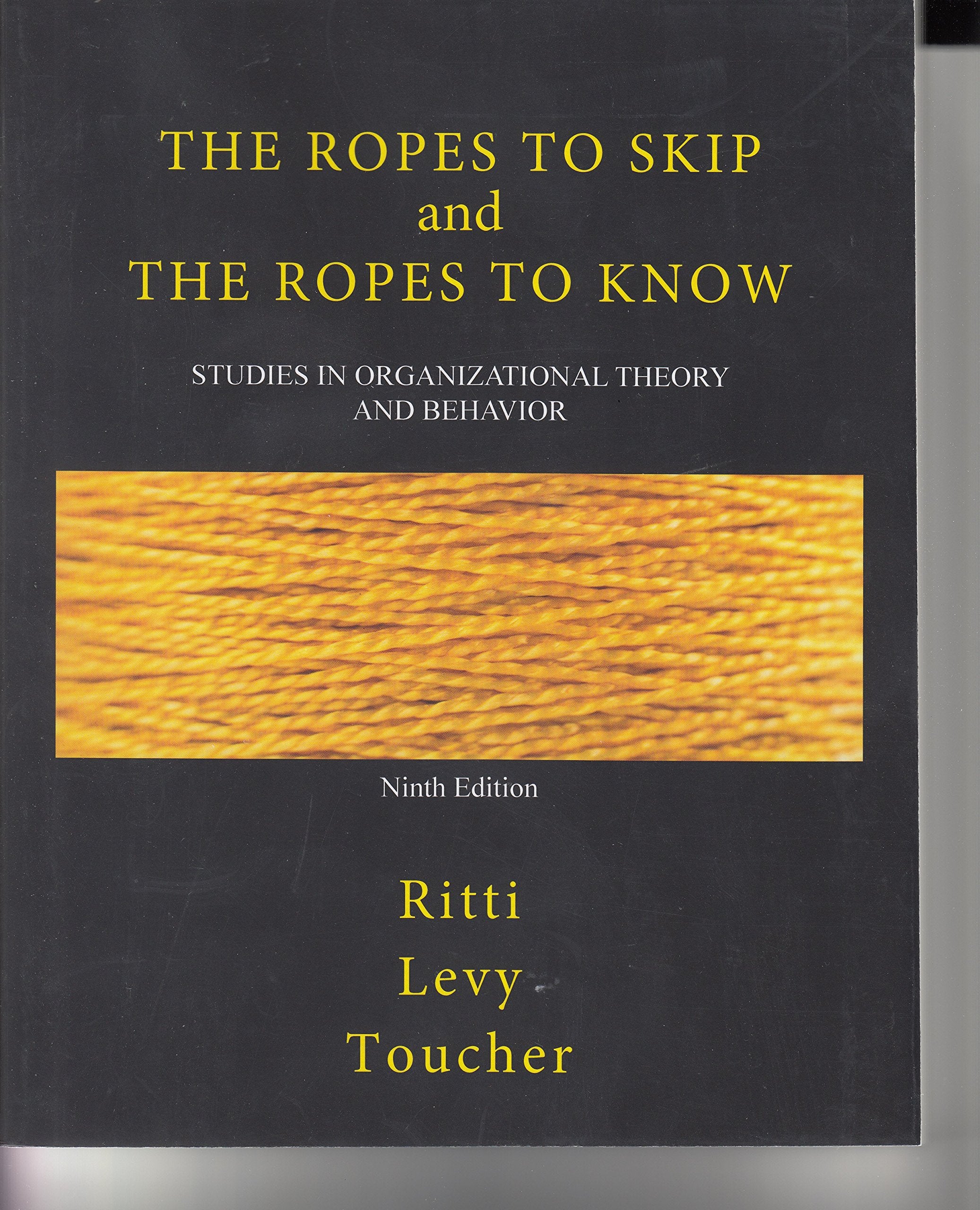 The Ropes to Skip and the Ropes to Know, ninth edition Books