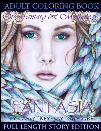 Fantasia Adult Coloring Book: Of Fantasy & Mythology- Full Length Story Edition Film, Art & Culture