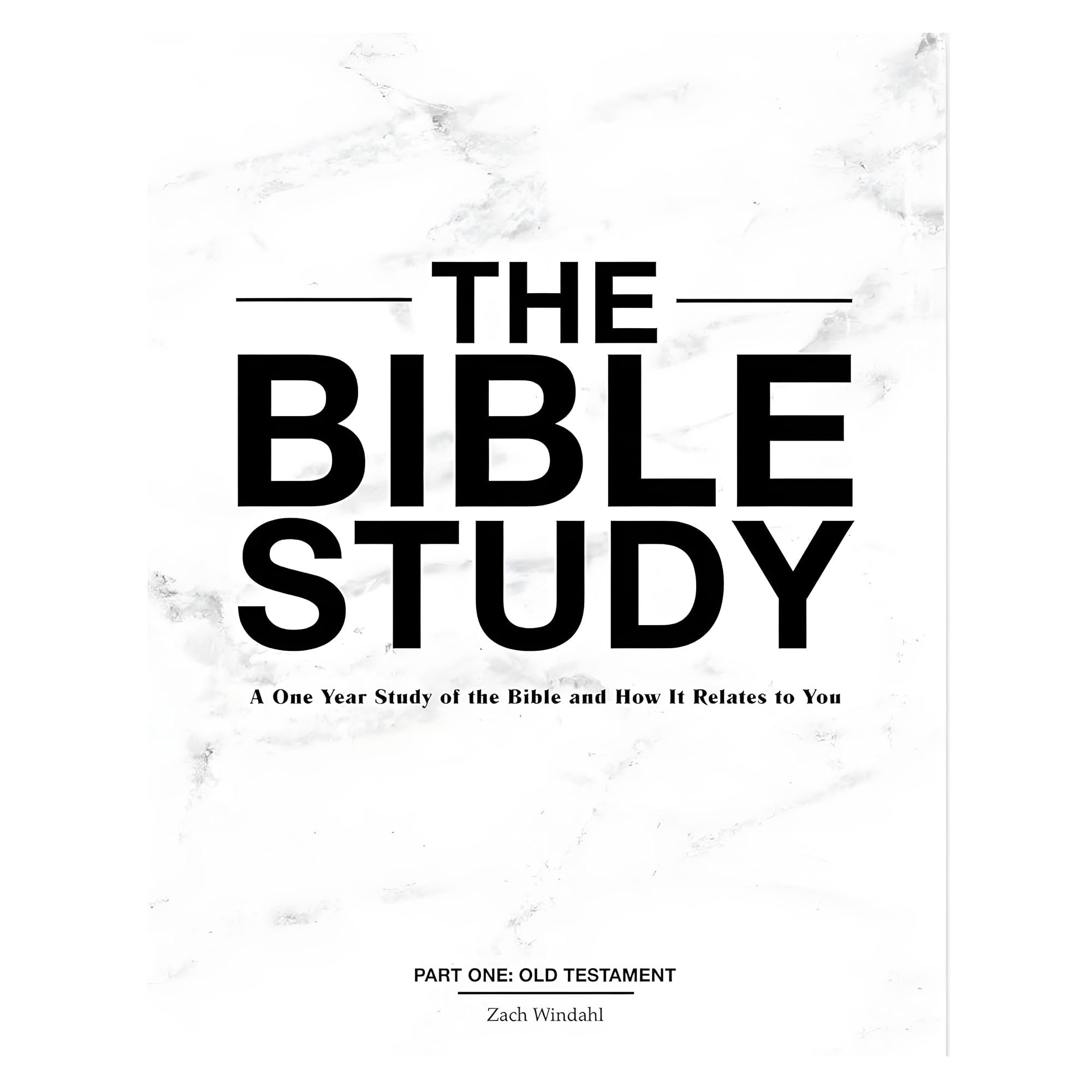 L'étude biblique : une étude d'un an de la Bible et de sa relation avec vous book