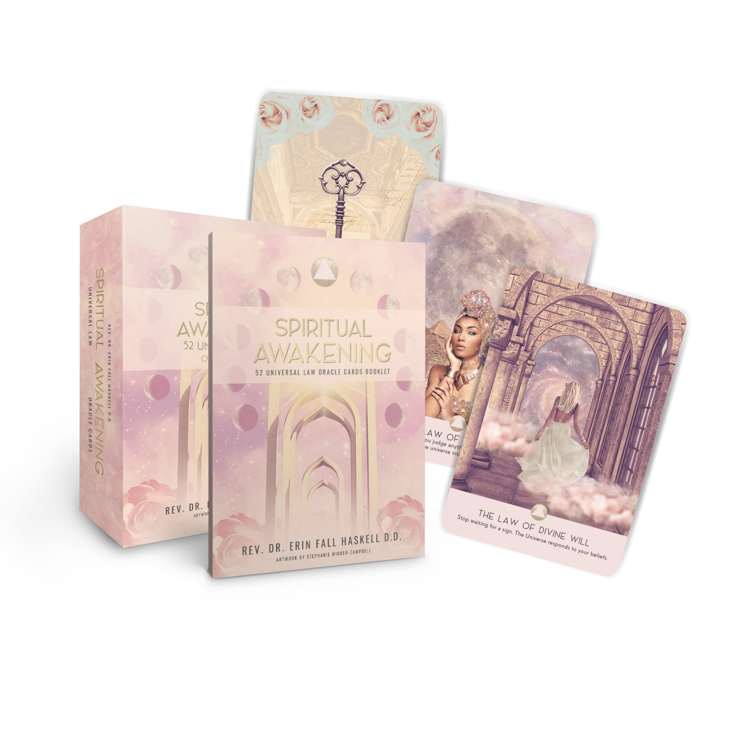 Spiritual Awakening - 52 Universal Law Oracle Cards Books