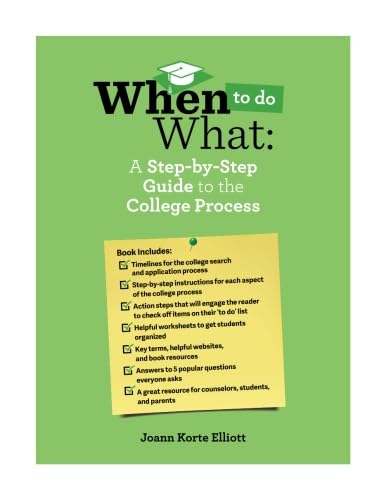 When to Do What: A Step-by-Step Guide to the College Process Lifestyle
