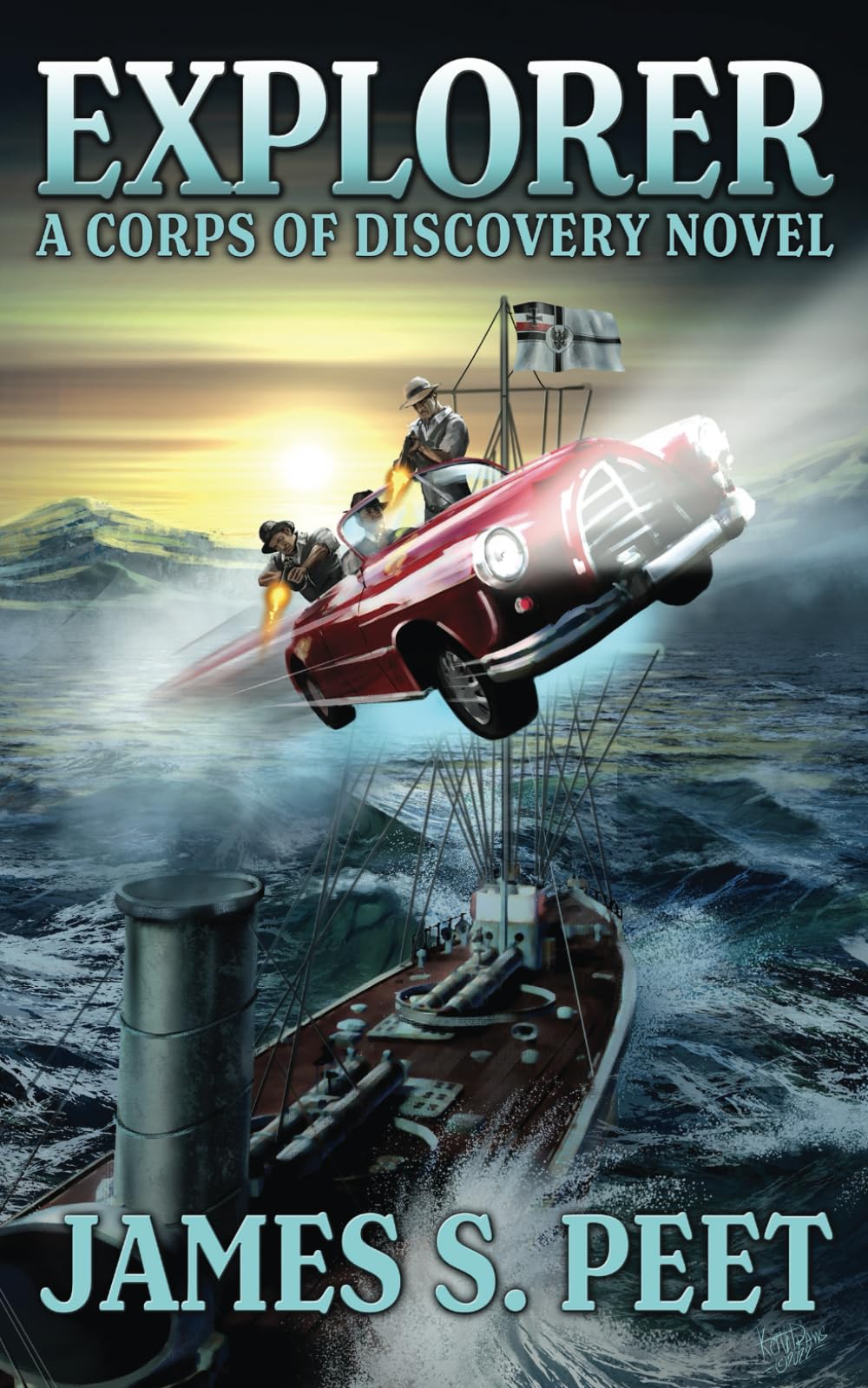 Explorer: Book 3 in the Corps of Discovery Series Action & Adventure