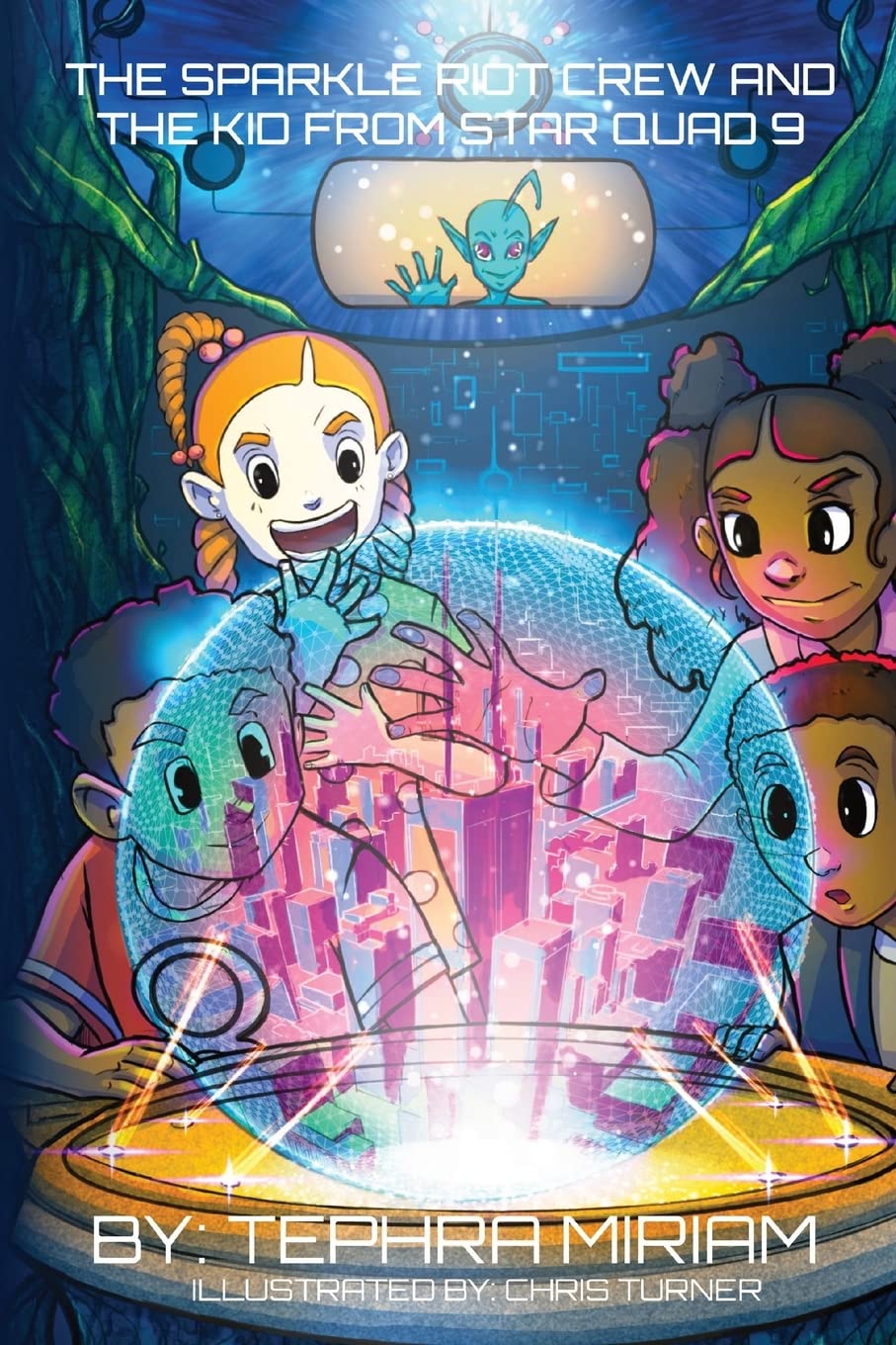 THE SPARKLE RIOT CREW AND THE KID FROM STAR QUAD 9 Fantasy & Sci-Fi