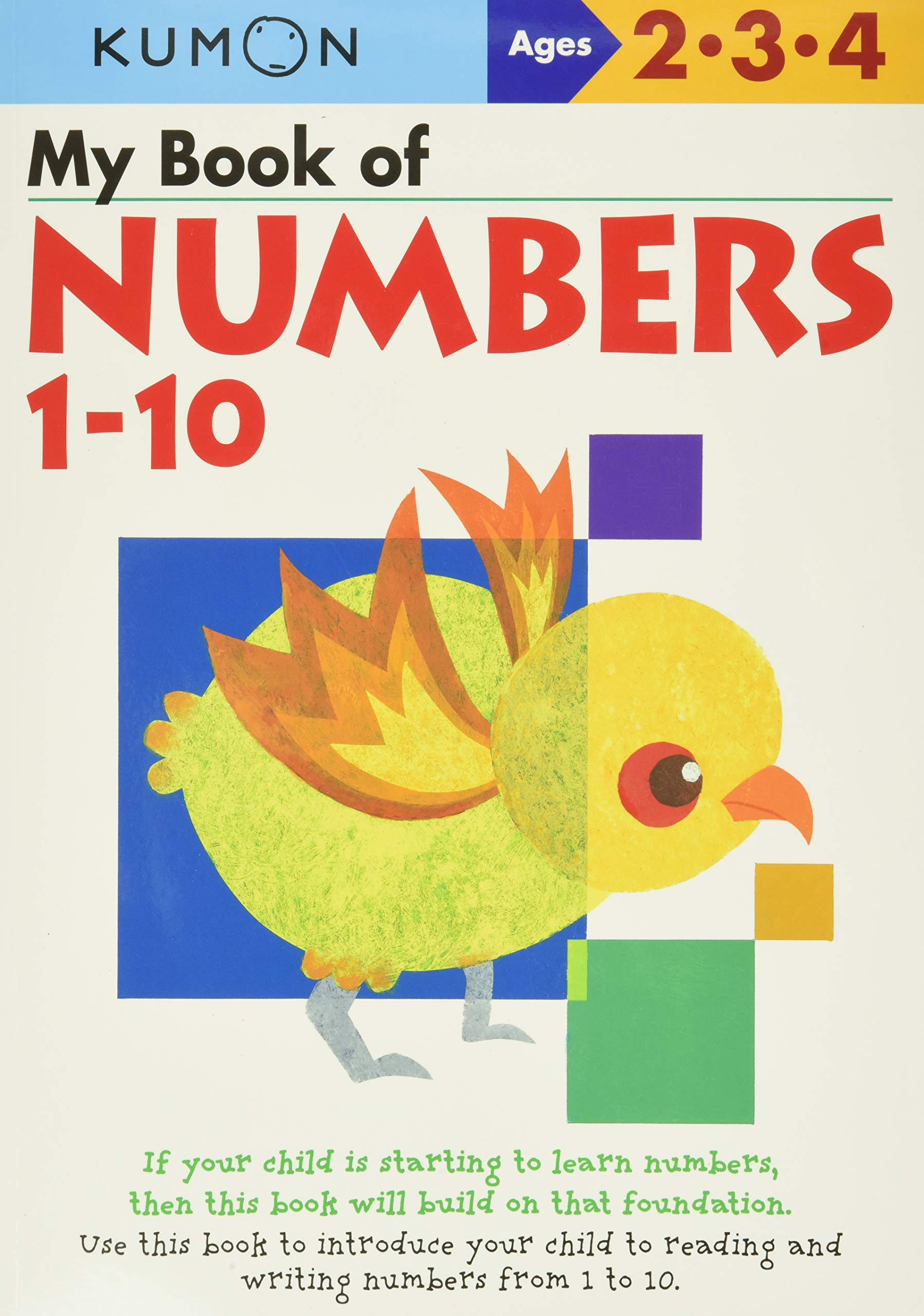 Kumon My Book of Numbers 1-10 Self-help