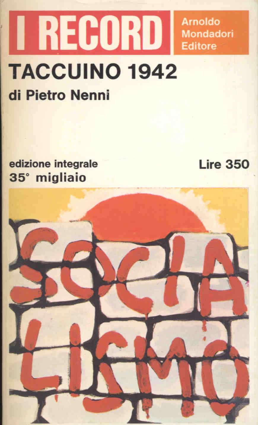 Taccuino 1942 Books