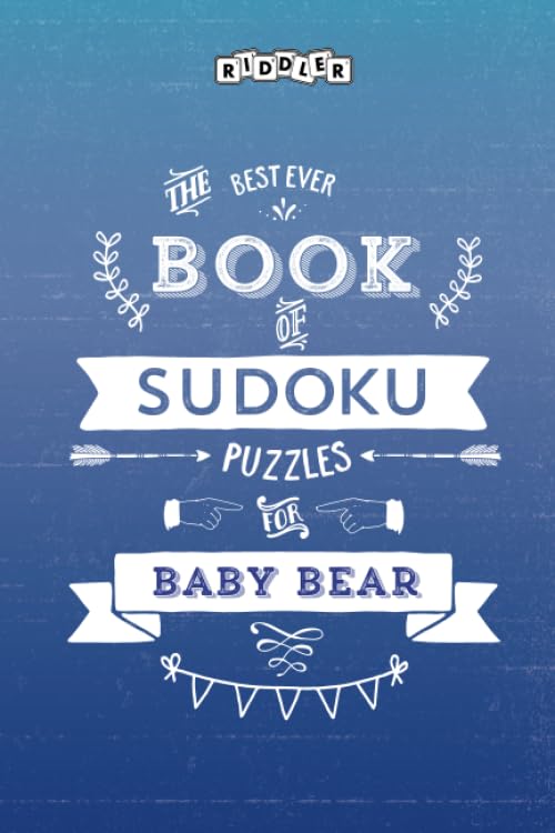 The Best Ever Book of Sudoku Puzzles for Baby Bear book