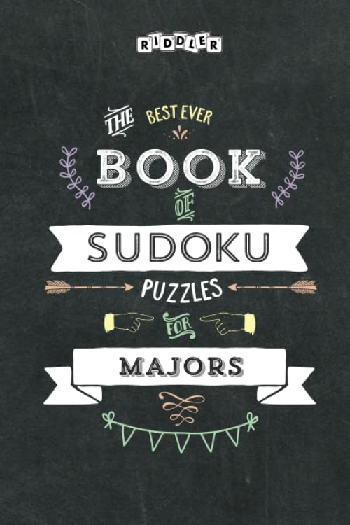 The Best Ever Book of Sudoku Puzzles for Majors Leisure & Fun