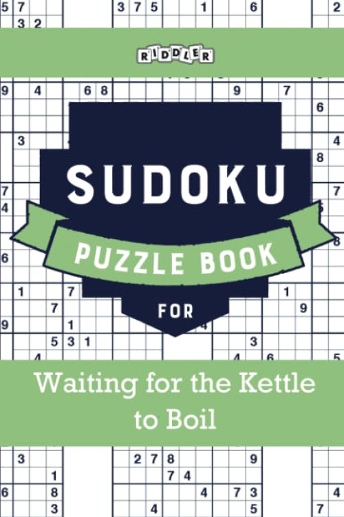 Sudoku Puzzle Book for Waiting for the Kettle to Boil book