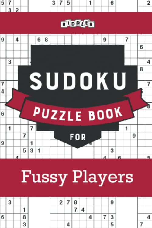 Sudoku Puzzle Book for Fussy Players book