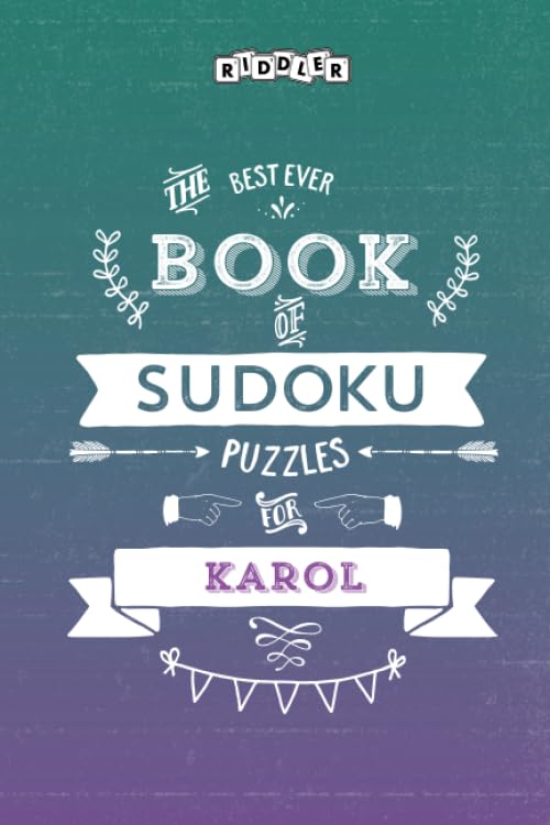 The Best Ever Book of Sudoku Puzzles for Karol book