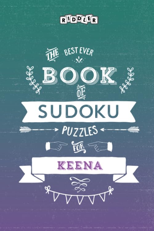 The Best Ever Book of Sudoku Puzzles for Keena book