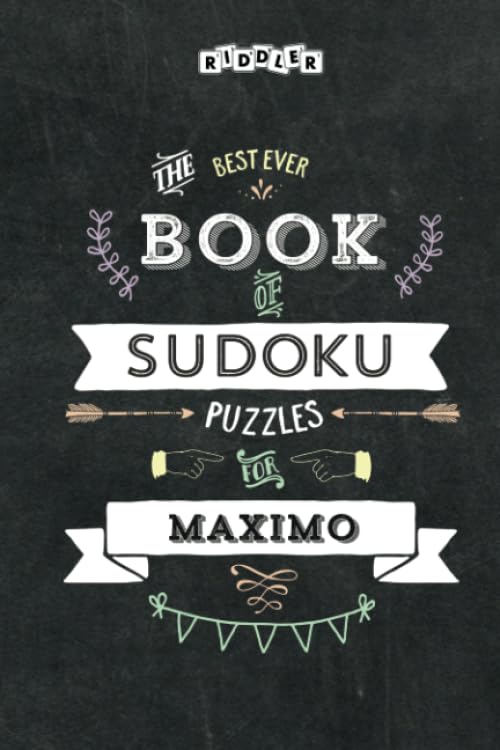 The Best Ever Book of Sudoku Puzzles for Maximo book