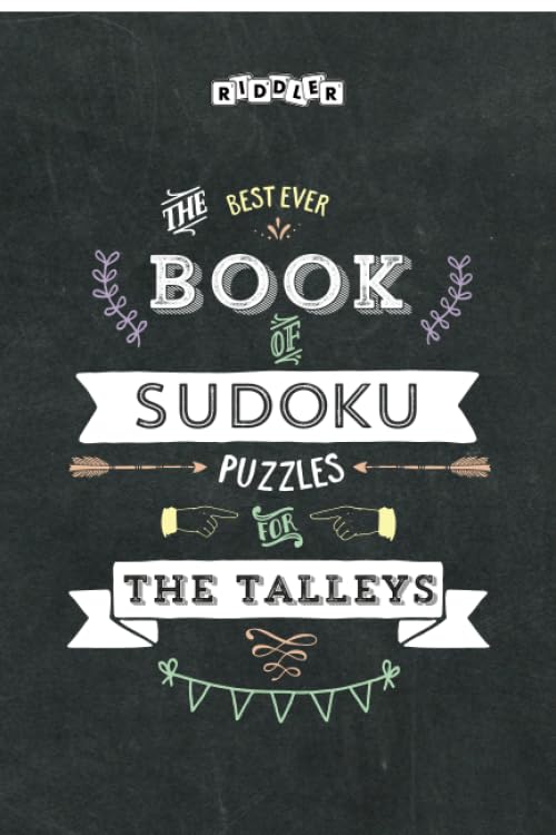 The Best Ever Book of Sudoku Puzzles for The Talleys book