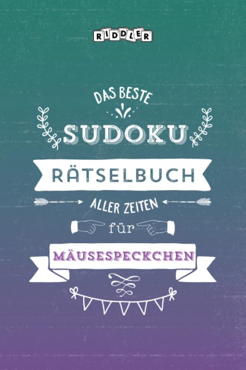 Das beste Sudoku Rätselbuch aller Zeiten für Mäusespeckchen Leisure & Fun