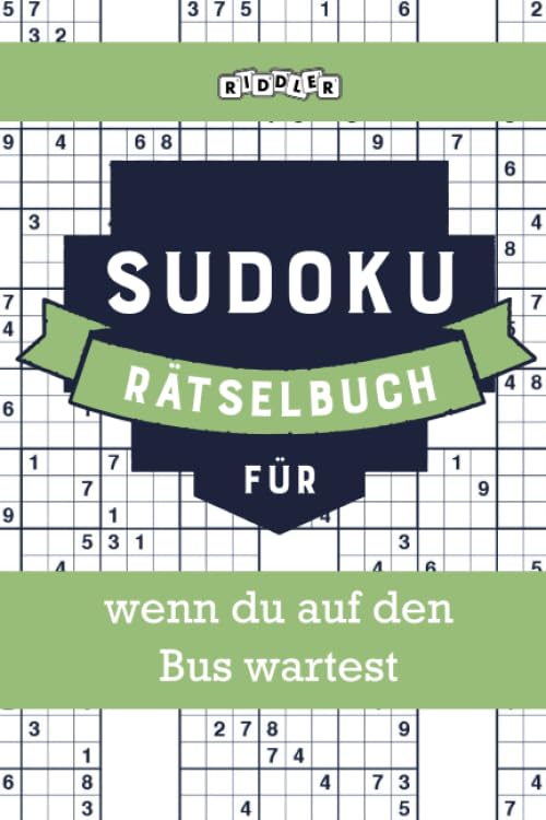 Sudoku Rätselbuch für wenn du auf den Bus wartest Leisure & Fun