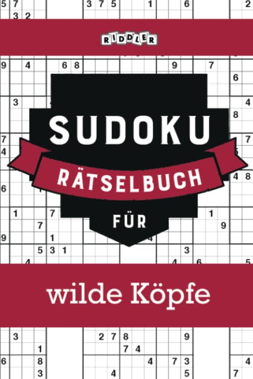 Sudoku Rätselbuch für wilde Köpfe Leisure & Fun
