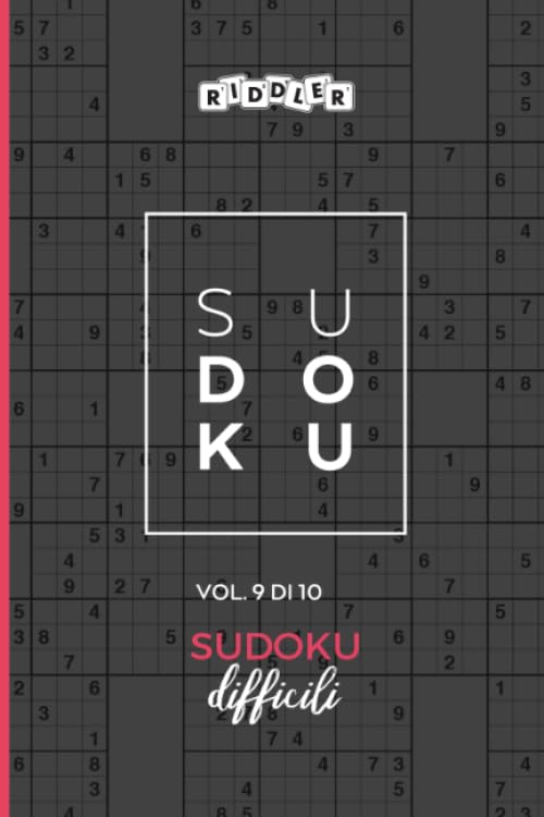 Sudoku difficili (Vol. 9 di 10) (Italian Edition) Leisure & Fun
