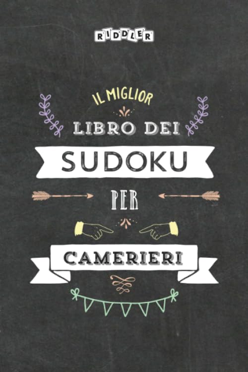 Il miglior libro dei Sudoku per camerieri (Italian Edition) Books
