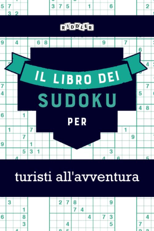 Il libro dei Sudoku per turisti all'avventura (Italian Edition) Books