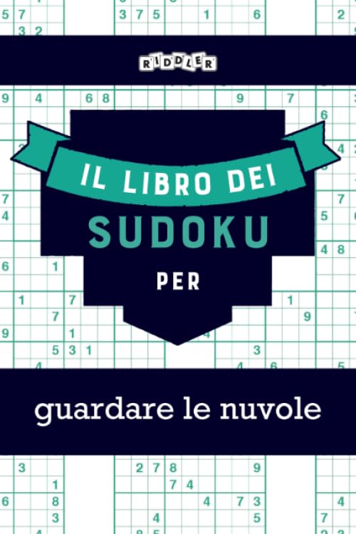 Il libro dei Sudoku per guardare le nuvole (Italian Edition) Books