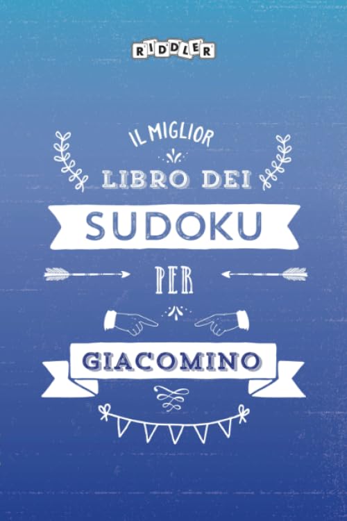 Il miglior libro dei Sudoku per Giacomino (Italian Edition) Books