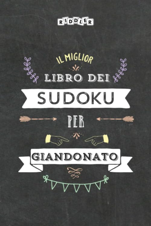 Il miglior libro dei Sudoku per Giandonato (Italian Edition) Books