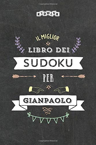 Il miglior libro dei Sudoku per Gianpaolo (Italian Edition) Books