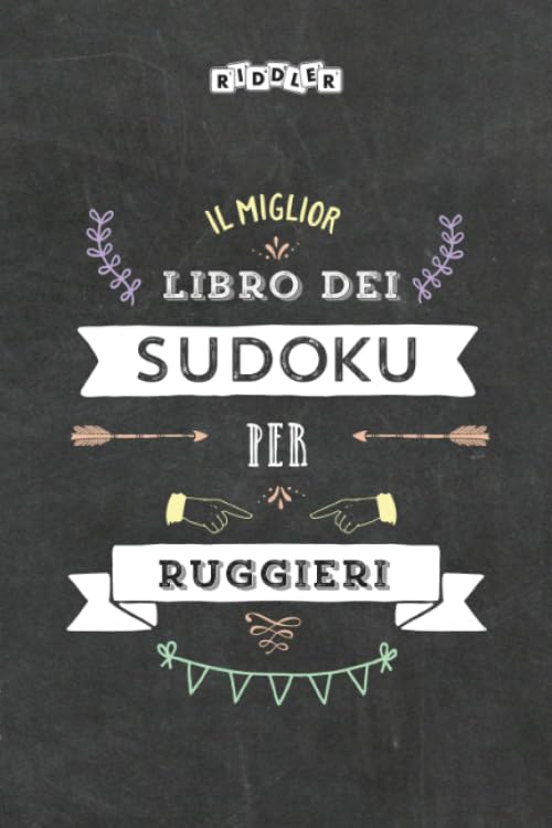 Il miglior libro dei Sudoku per Ruggieri (Italian Edition) Leisure & Fun