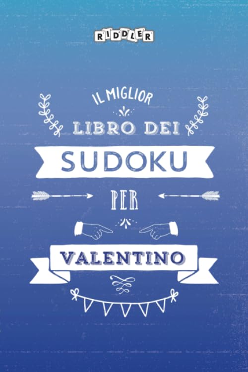 Il miglior libro dei Sudoku per Valentino (Italian Edition) Books