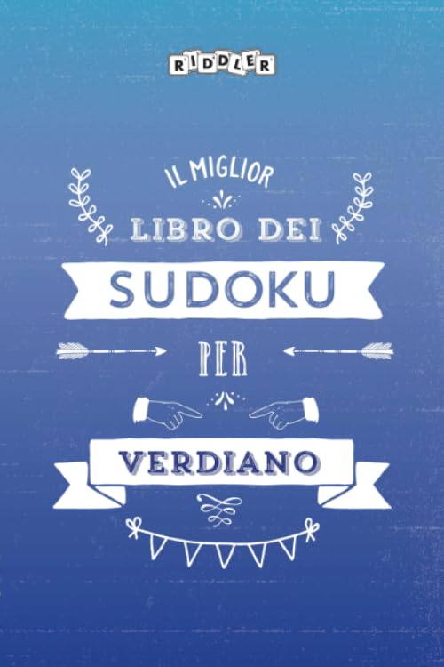 Il miglior libro dei Sudoku per Verdiano (Italian Edition) Books