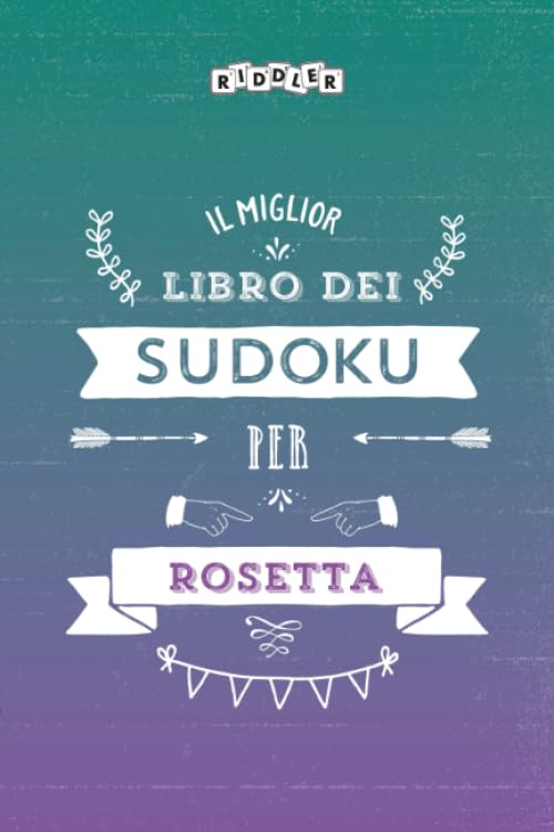Il miglior libro dei Sudoku per Rosetta (Italian Edition) Books