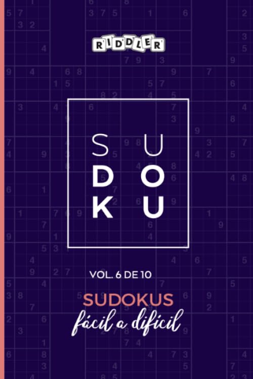 Sudokus fácil a difícil (Vol. 6 de 10) (Spanish Edition) Leisure & Fun