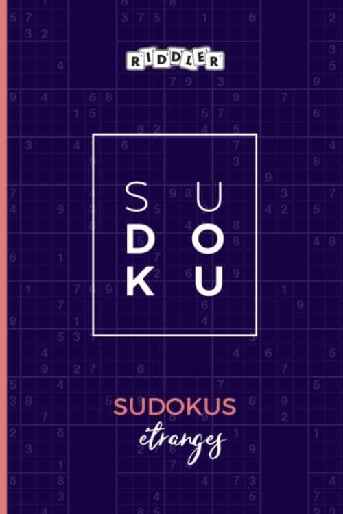 Sudokus étranges (French Edition) Books