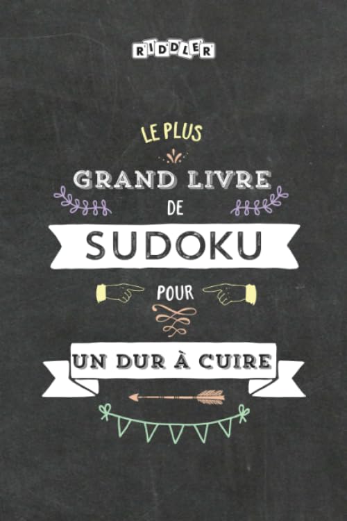 Le plus grand livre de Sudoku pour un dur à cuire (French Edition) Books